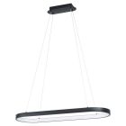 Lustră neagră din oțel, Maira, 30W, LED 3000K