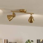 Spot LED de tavan auriu din aluminiu, Tinke