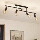 Spot LED de tavan negru din aluminiu, Jelger