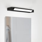 Lampă cu senzor neagră din aluminiu, Shukri, 8,9W, LED 4000K, IP44