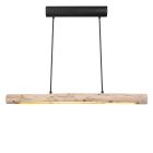 Lustră maro din lemn, Abbas, 15W, LED 3000K