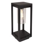 Lampă exterior neagră din plastic, Vildan, IP44