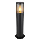 Lampă exterior neagră din oțel inoxidabil, Lambert, IP44