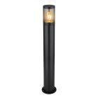 Lampă exterior neagră din oțel inoxidabil, Lambert, IP44