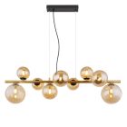 Lustră chihlimbar din sticlă, Melinda