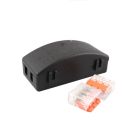 Cuplaj cablu negru IP20 maxim 3 x 2,5 mm