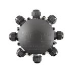 Cuplaj de cablu rotund impermeabil cu 8 pini, cu mufă Wago în interior, IP68