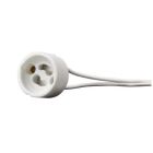 Dulie GU10 albă, ceramică