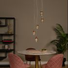 Lustră modernă transparentă, Berliane, 4W, LED 2700K