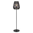 Lampă exterior rustică neagră, Nerida, IP44