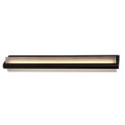 Aplică baie modernă neagră, Wanda, 19W, LED 3000K, IP44