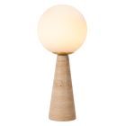 Lampă de masă modernă taupe, Evin, con întrerupător