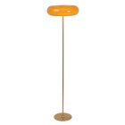 Lampadar retro taupe, Sentino, con întrerupător