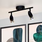 Spot LED de tavan modern negru, Caro