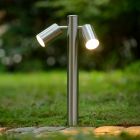 Lampă exterior modernă crom, Arne, IP44