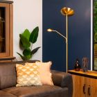 Lampă de citit modernă aurie, Zenith, 20W, LED 3000K