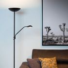 Lampă de citit modernă neagră, Zenith, 20W, LED 3000K