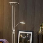 Lampă de citit modernă crom, Champion, 20W, LED 3000K, con întrerupător
