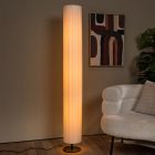 Lampadar modern alb, Fold, con întrerupător