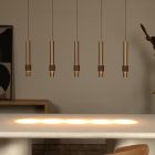 Lustră modernă maro, Margary, 4,2W, LED 2700K