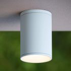 Lampă exterior modernă albă, Tubix, IP54