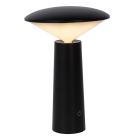 Lampă de masă copii modernă neagră, Jive, 4W, LED reglabil de la alb cald la alb rece, IP44, con întrerupător