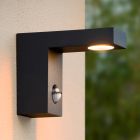 Aplică exterior cu senzor de mișcare modernă antracit, Texas, 6W, LED 3000K, IP54