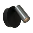 Aplică reîncărcabilă modernă gri, Toni, 2W, LED white switch, cu întrerupător tactil