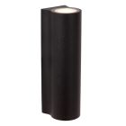 Aplică de perete up down modernă neagră, Akra, 6W, LED 3000K, IP54