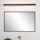 Aplică baie modernă neagră, Alexa, 13W, LED 3000K, IP44