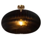 Lampă de tavan din hârtie neagră, Armoni