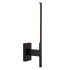 Aplică de perete modernă neagră, Finan, 6W, LED 2700K