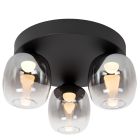 Lampă de tavan modernă gri, Tamino, 5,6W, LED 3000K