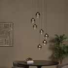 Lustră modernă gri, Tamino, 7W, LED 3000K