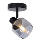 Spot de perete clasic negru, Bjorn