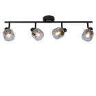 Spot de perete clasic negru, Bjorn