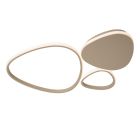 Lampă de tavan modernă taupe, Samling, 30W, LED white switch