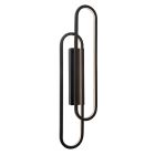 Aplică de perete modernă neagră, Thelma, 33W, LED dim to warm