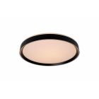 Lampă de tavan modernă neagră, Nuria, 18W, LED 2700K