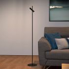 Lampă de citit modernă neagră, Philon, 4,5W, LED 3000K, cu întrerupător tactil