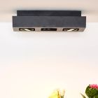 Spot LED de tavan modern negru, Xirax