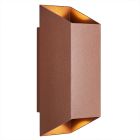 Lampă exterior modernă ruginie, Nico, IP54