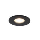 Mini spot negru din aluminiu, Philomena, 3,4W, LED 3000K, IP44