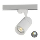 Spot de șină trifazat alb Rozina, 10W, întrerupător alb, reglabil, Pro