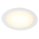 Downlight alb din aluminiu, Umbriel, 3W, LED 3000K, IP44