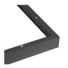 Ramă neagră tip clic, montată pe suprafață, 30x120