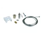 Set de corpuri de iluminat suspendate pentru iluminat pe șină trifazat, 3 metri, alb, Pro
