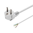 Cablu de conectare, 3 m, 3x 0,75 mm², alb