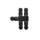Conector cu 3 pini și 5 căi, IP68