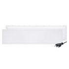 Panou LED 30x120 - 28W - întrerupător alb - UGR<19 - reglabil - iluminare din spate